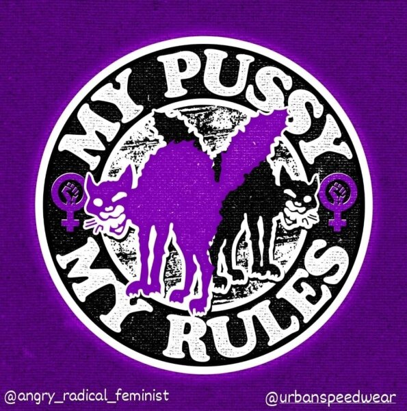 My Pussy My Rules Sticker - 30 Stk.