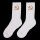 Hammer&Sichel Socken weiß (bestickt)