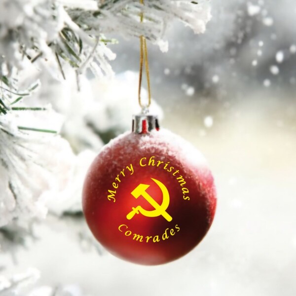 Hammer&Sichel Christbaumkugel