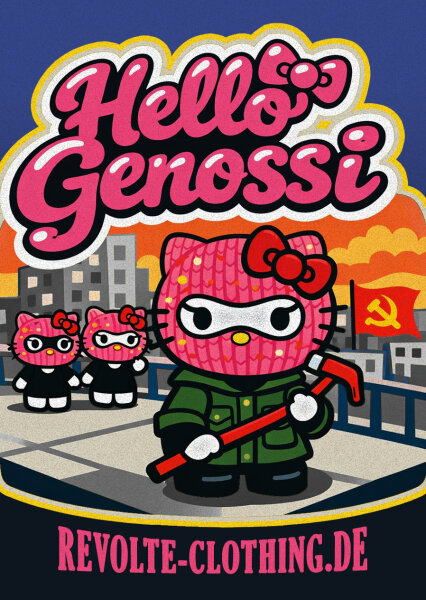 Hello Genossi Sticker - 30 Stk.
